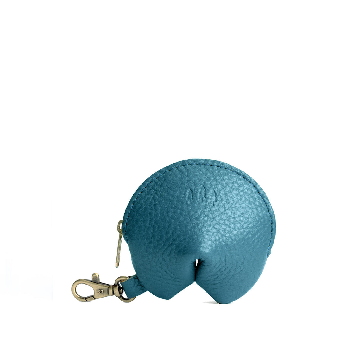 Fortune Cookie Keychain - Turquoise