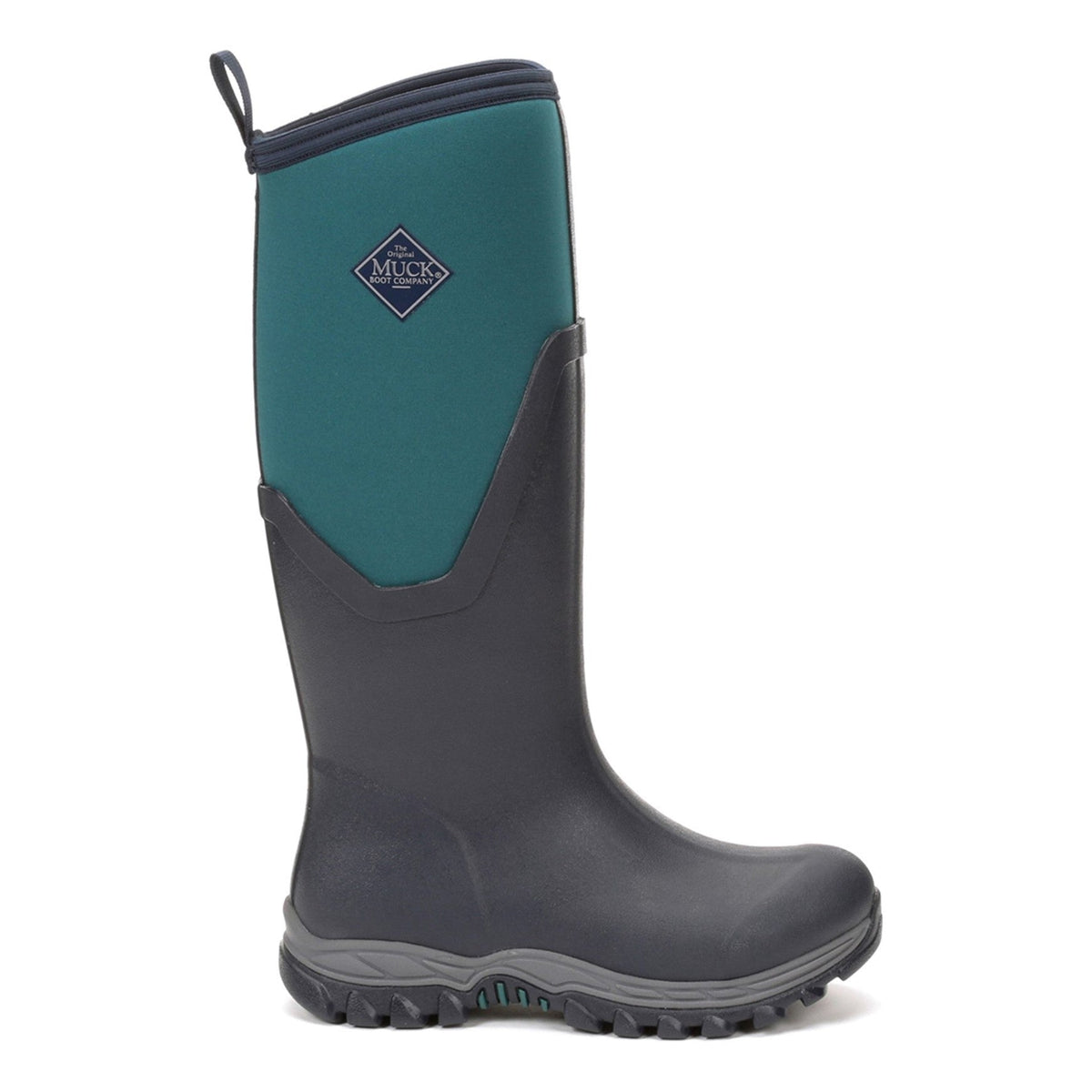 Muck Boots MB Arctic Sport II Tall Wellingtons - Navy/Spruce - Image 5
