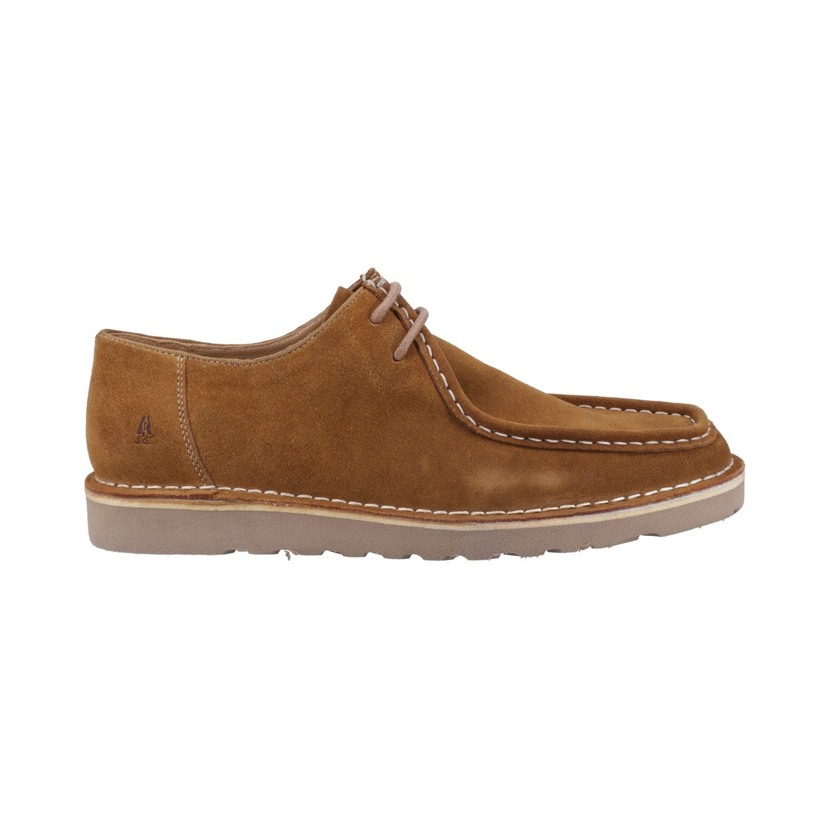 Hush Puppies Otis Mens Lace Up Shoe - Tan - Image 4