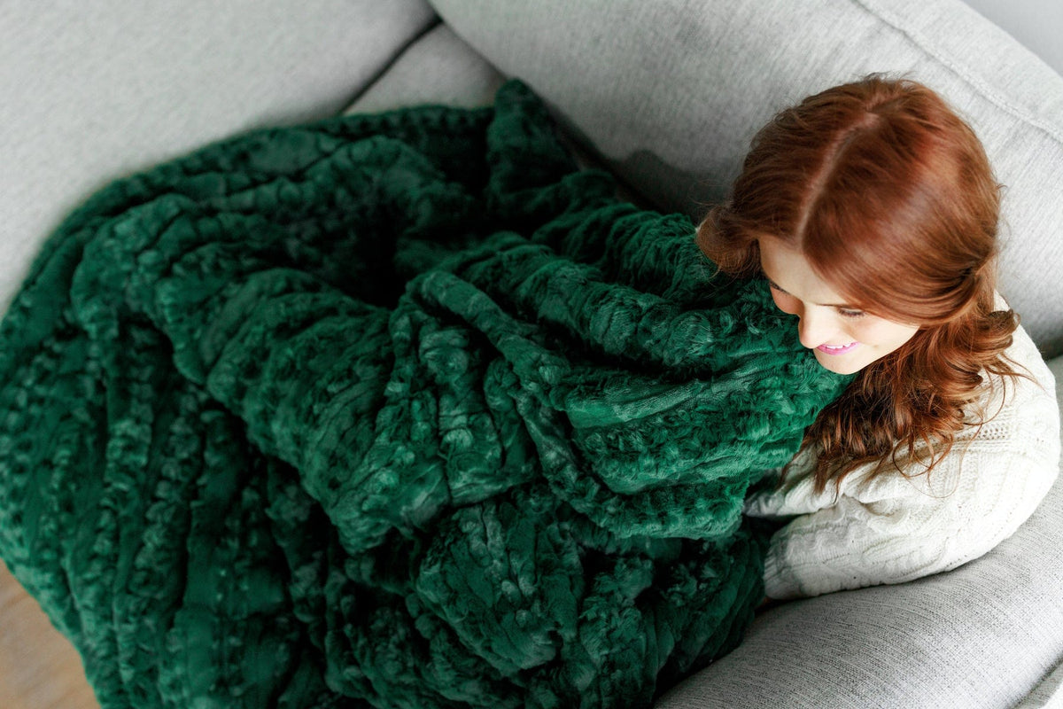 Glossy Ultra Sorbet Evergreen Blanket - Image 3