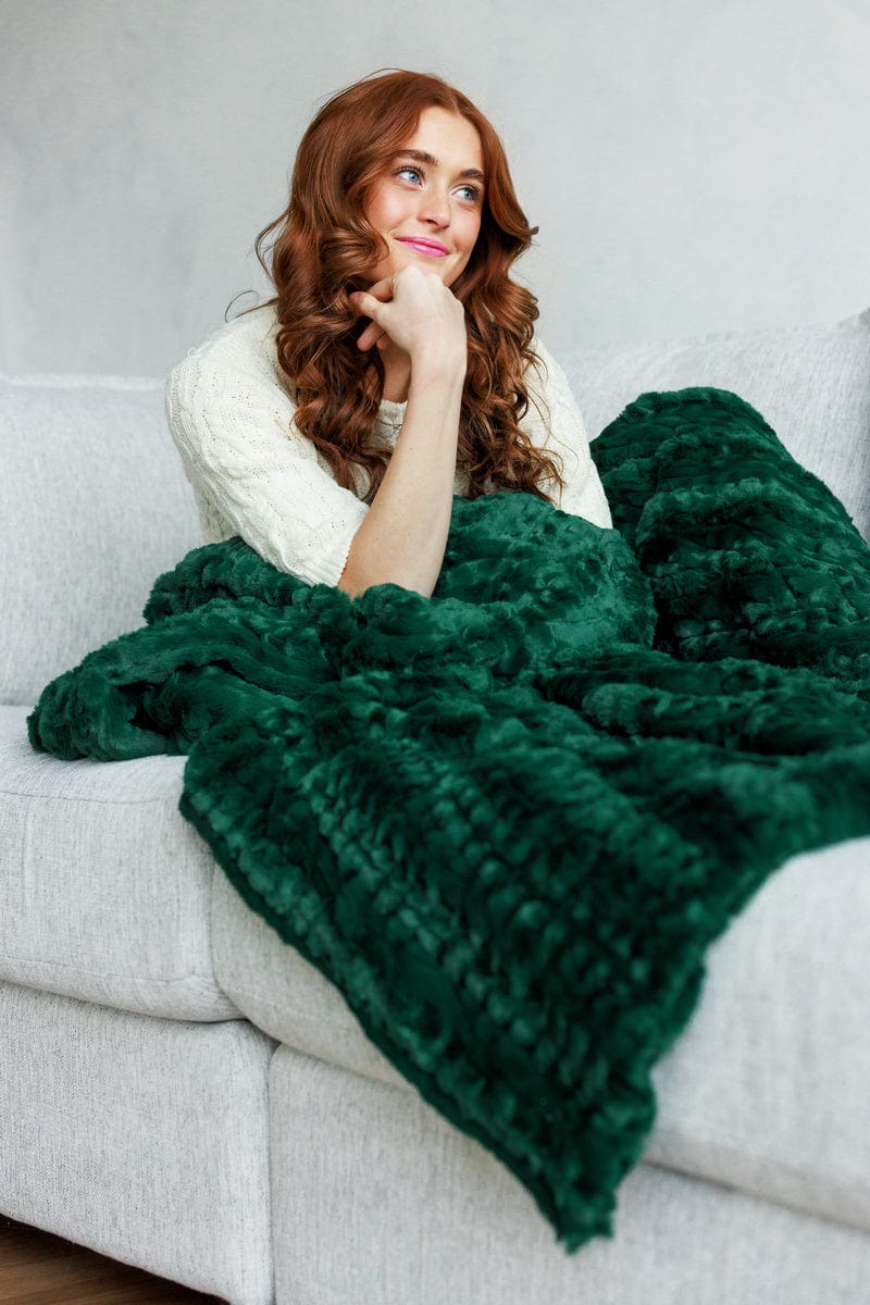 Glossy Ultra Sorbet Evergreen Blanket - Image 2
