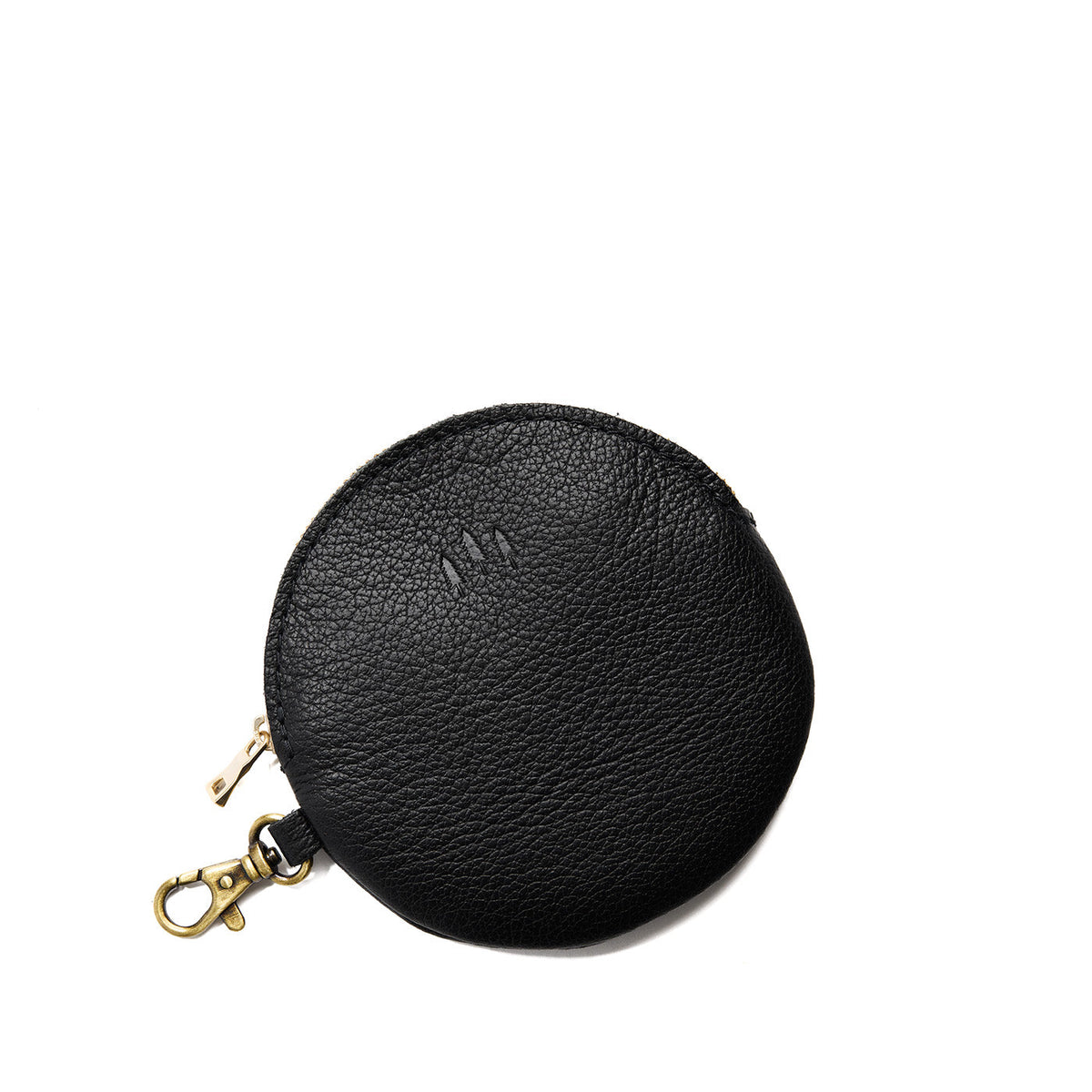 Gordita Pouch - Pebbled--black