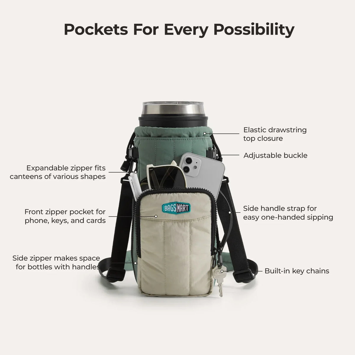 (FREE GIFT) Paz Water Bottle Sling - Image 52