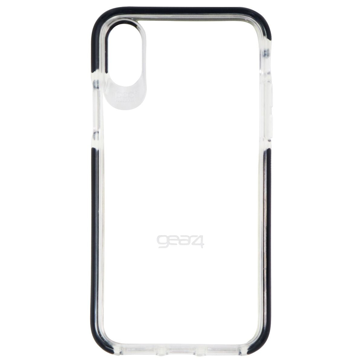 ZAGG D30 Piccadilly Hard Case for Apple iPhone Xs & iPhone X - Clear/Black - New - Image 2