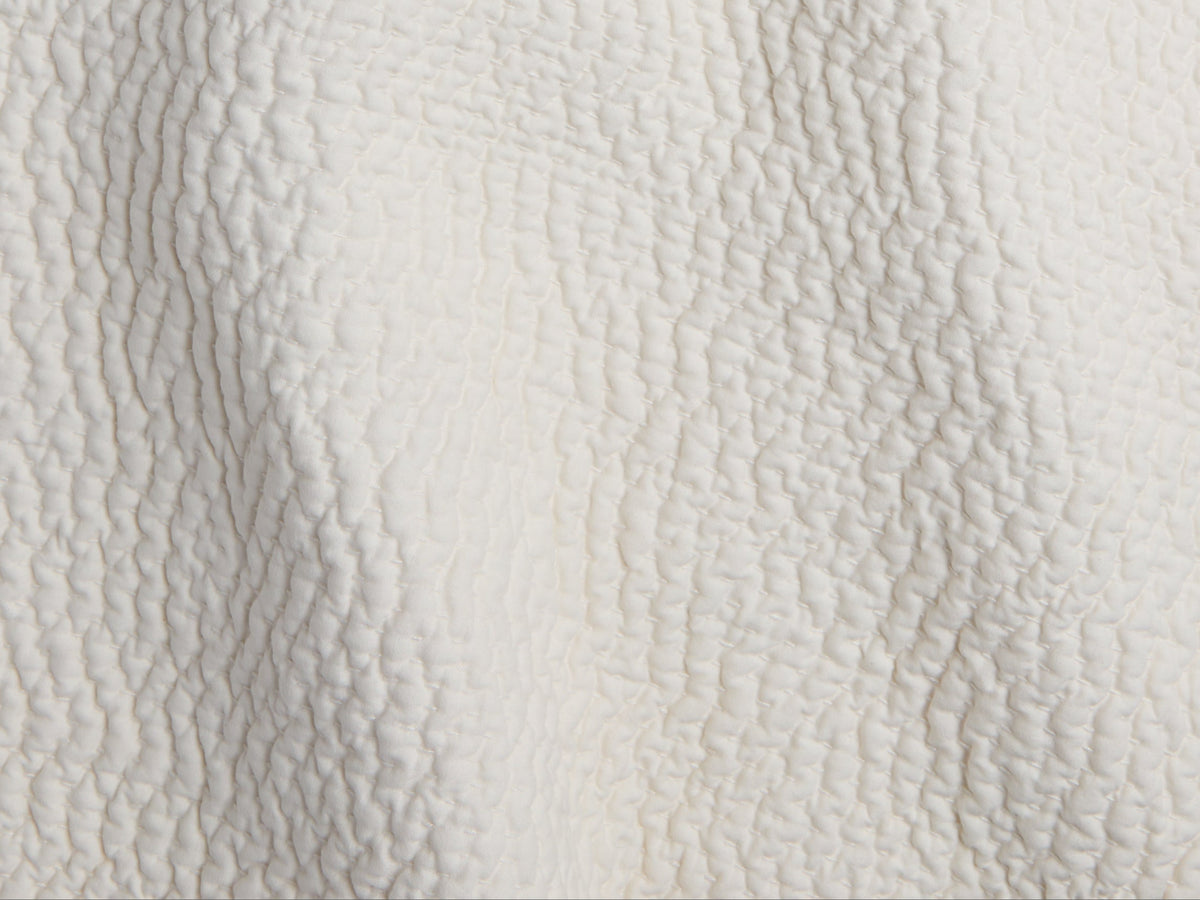 Hand Stitched Cotton Quilt - FINAL SALE (Cream) - Image 3