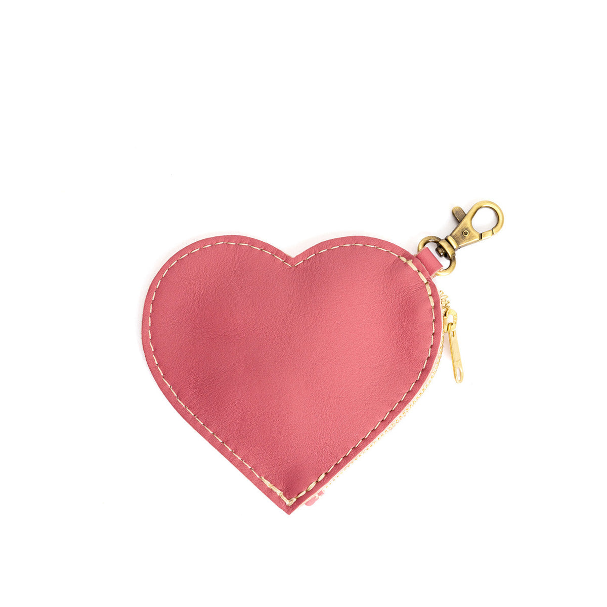 Heart Pouch - Begonia