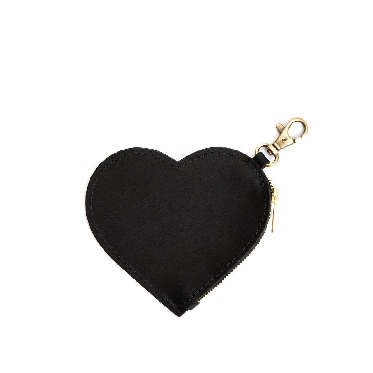Heart Pouch - Black