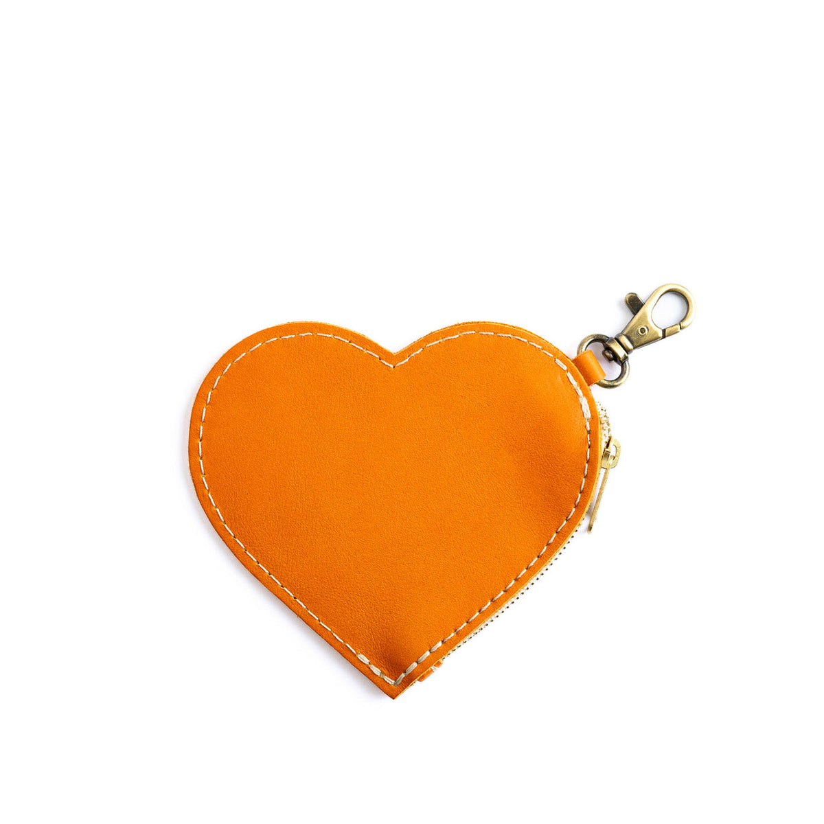 Heart Pouch - Clementine