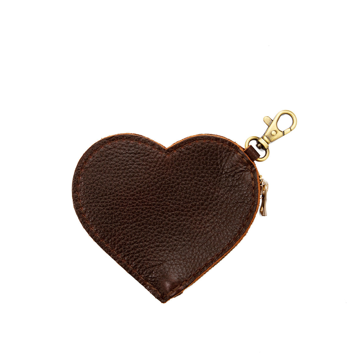 Heart Pouch - Coldbrew