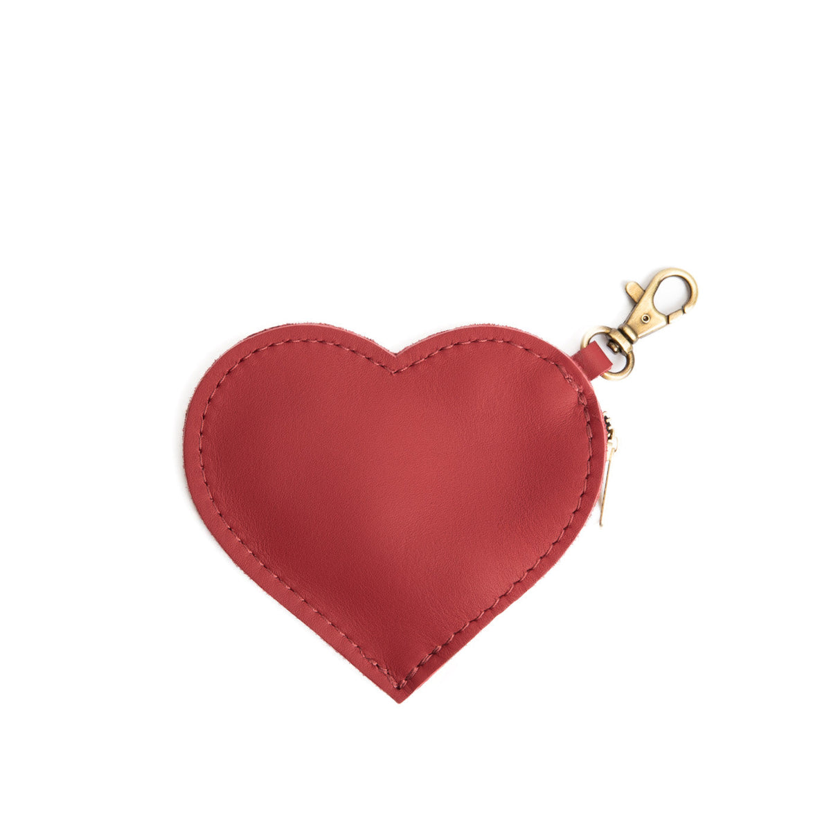 Heart Pouch - Crimson