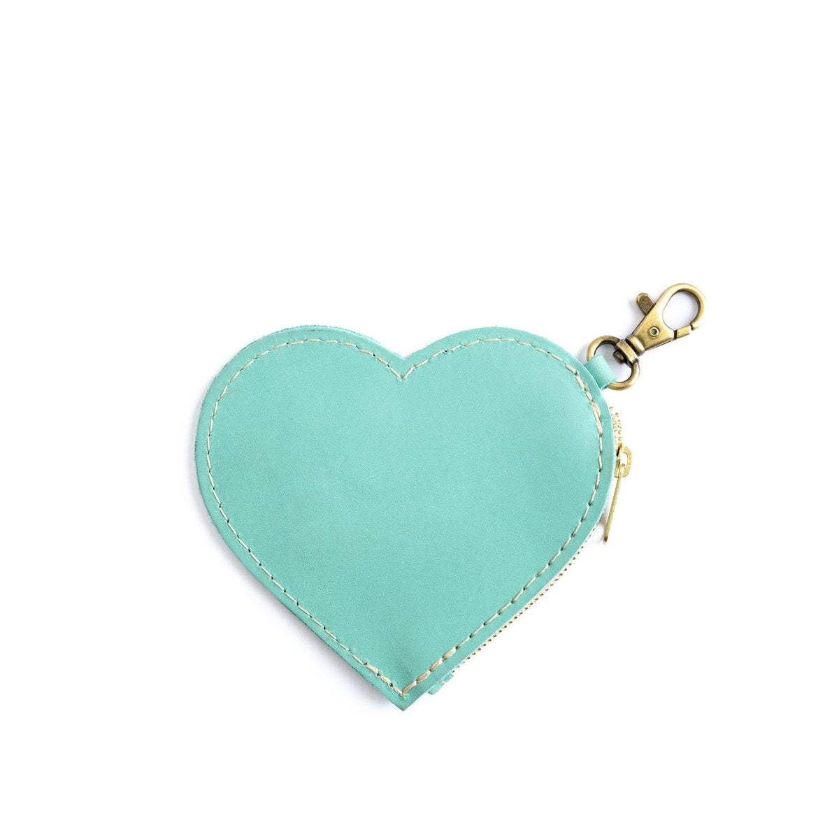 Heart Pouch - Mint
