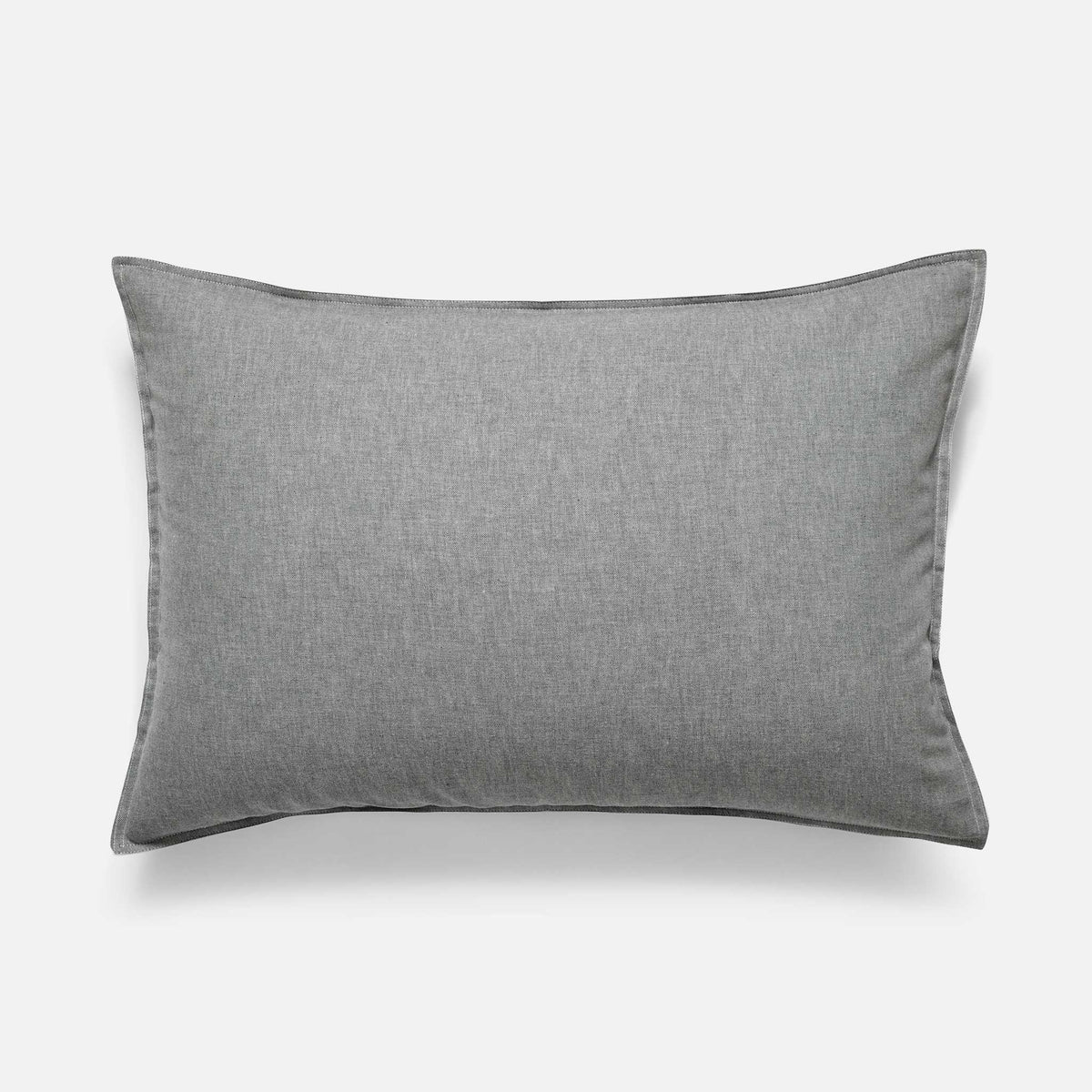 Heathered Cashmere Pillowcase Set - Charcoal