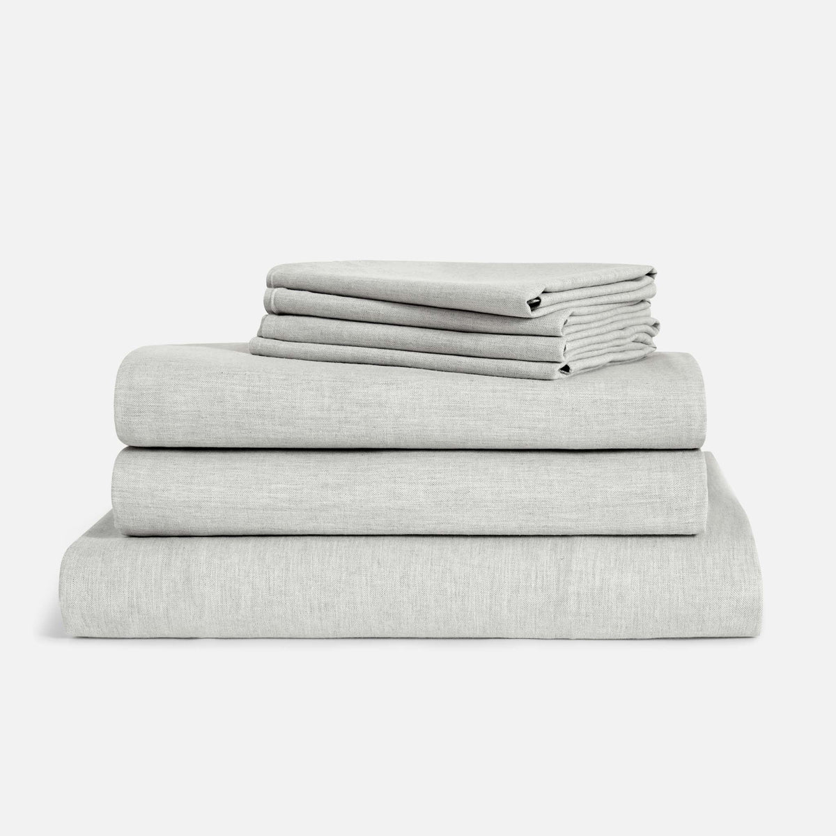 Heathered Cashmere Hardcore Sheet Bundle - Fog