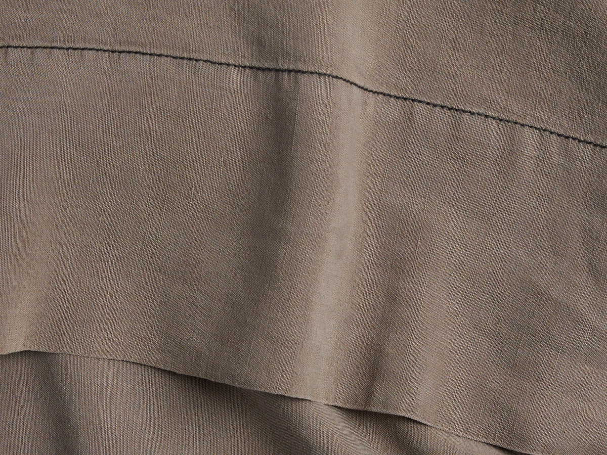 Linen Tencel Top Sheet (Warm Grey) - Image 3
