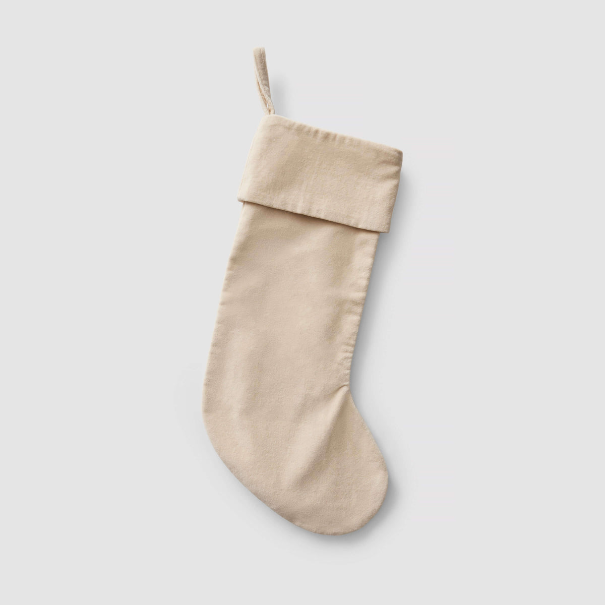 Naveta Velvet Stocking - Ivory
