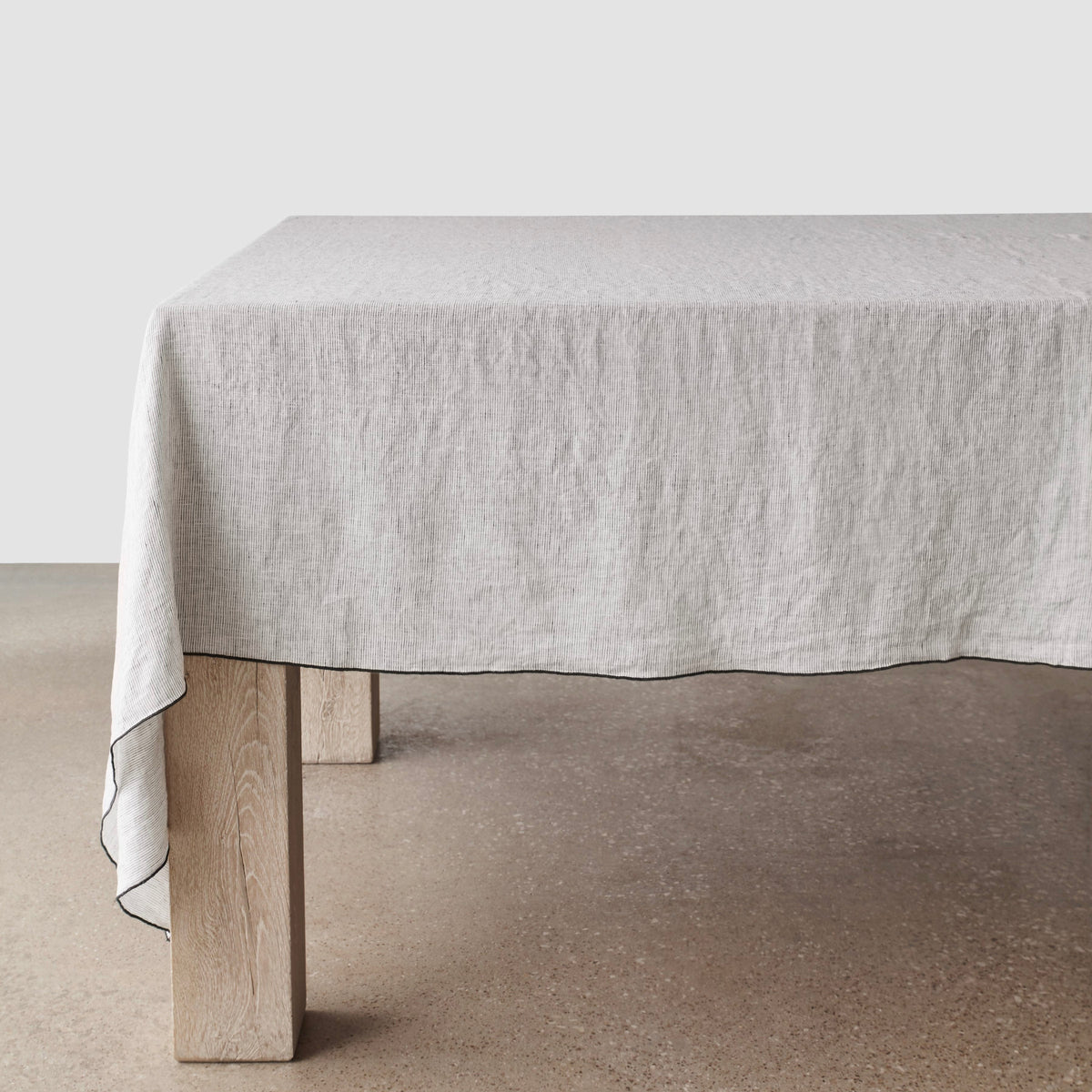 Stonewashed Linen Tablecloth