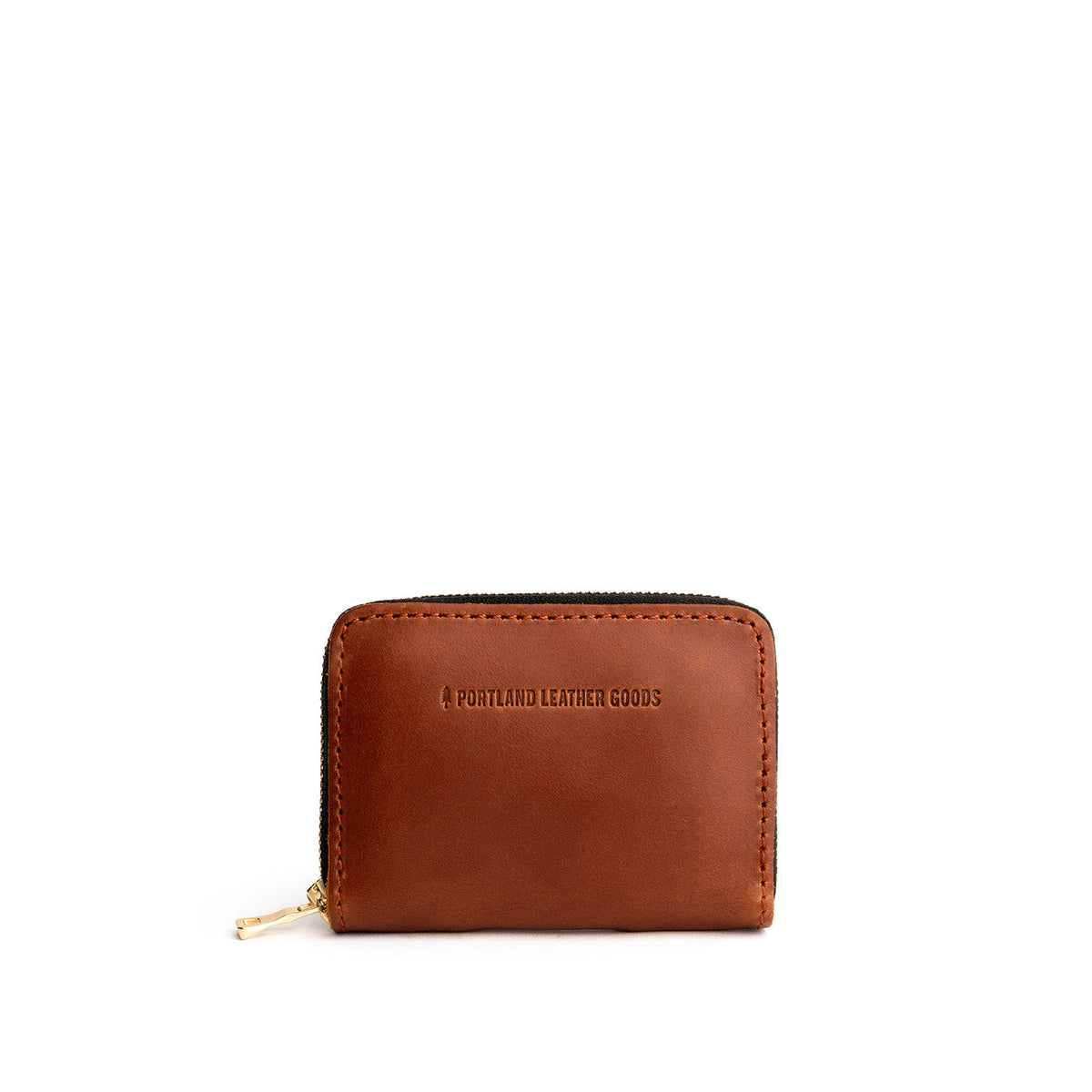 'Almost Perfect' Small Zip Wallet - Honey