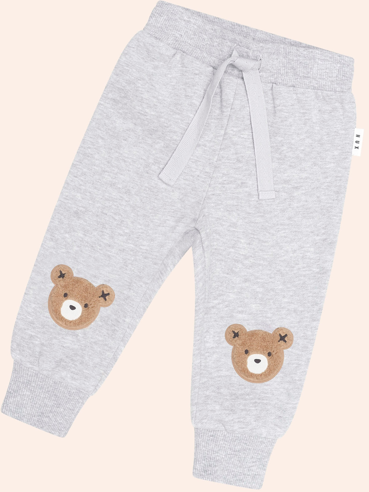 Huxbaby Furry Huxbear Sweatpant – Grey Marle, 6-12M - Image 3