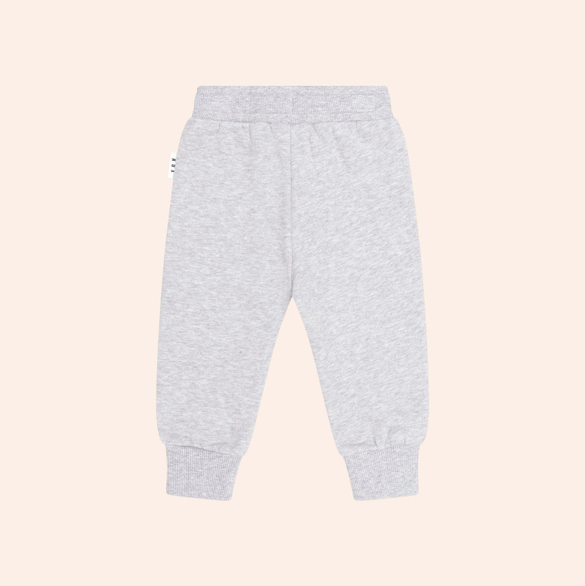 Huxbaby Furry Huxbear Sweatpant – Grey Marle, 6-12M - Image 2