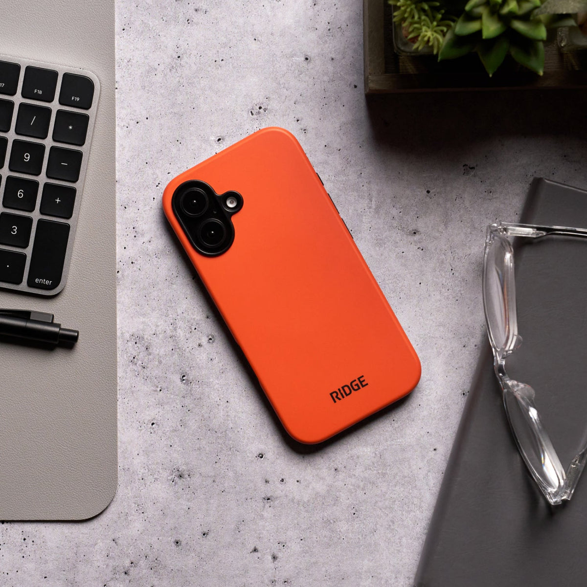 Everyday Phone Case - iPhone 16 - Basecamp Orange - Image 5
