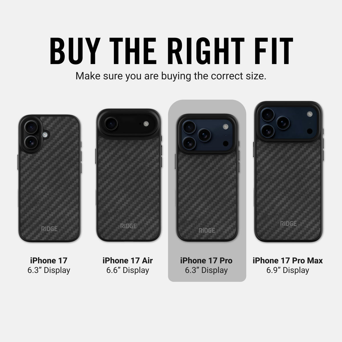 Everyday Phone Case - iPhone 17 Pro - Carbon - Image 10