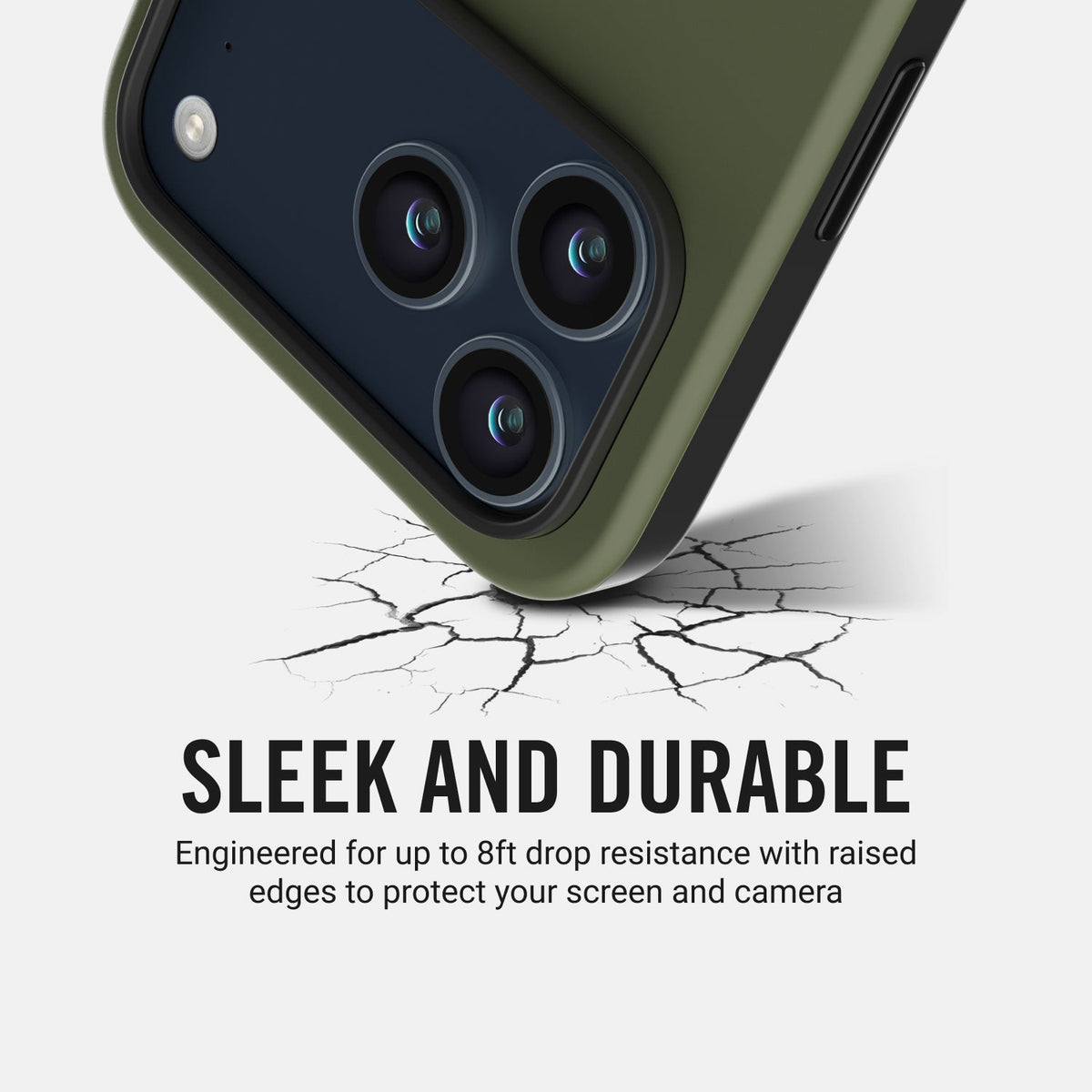 Everyday Phone Case - iPhone 17 Pro - Matte Olive - Image 8