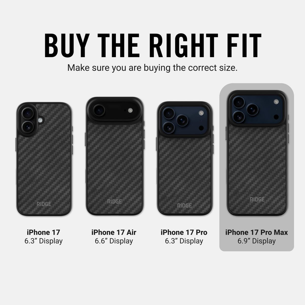Everyday Phone Case - iPhone 17 Pro Max - Carbon - Image 10