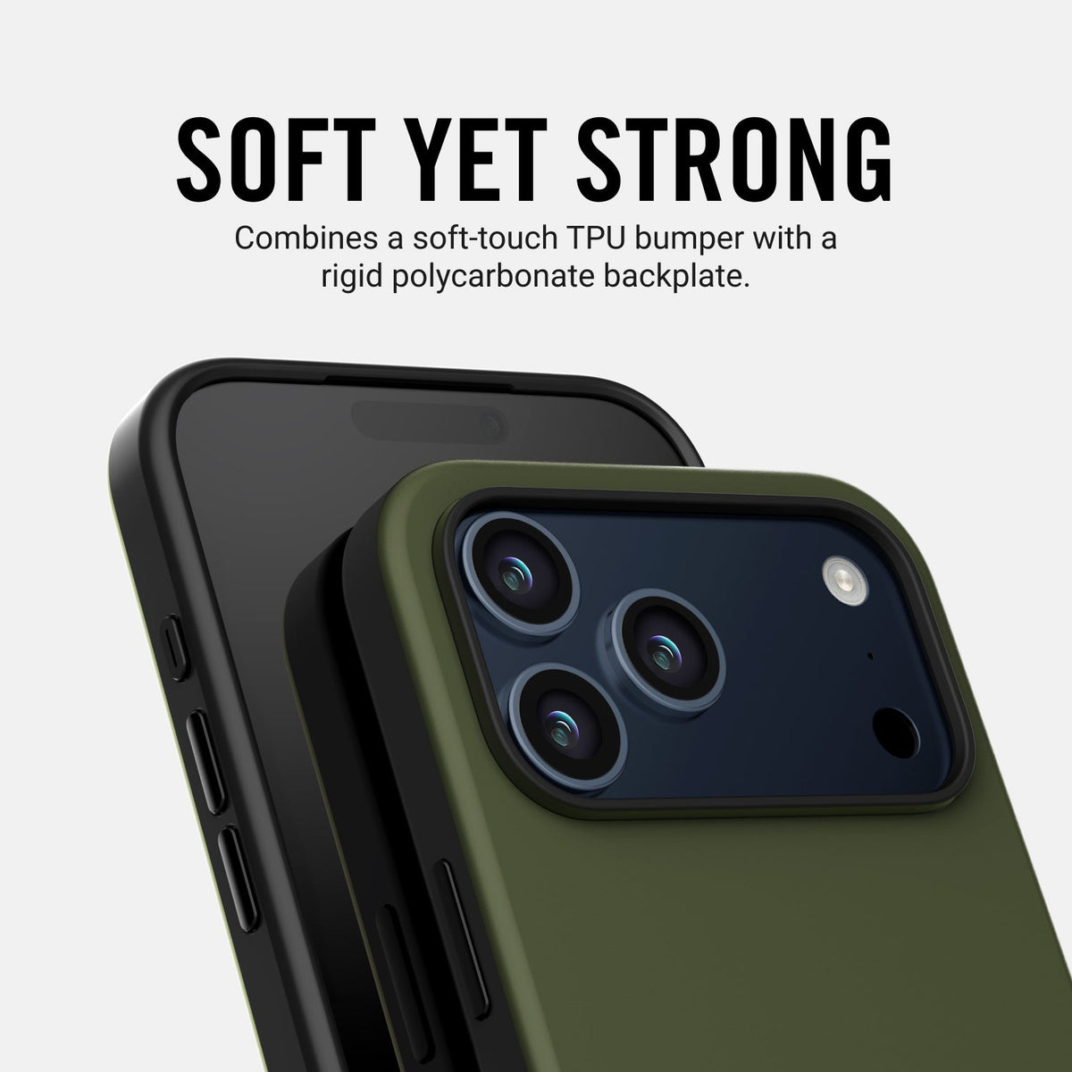 Everyday Phone Case - iPhone 17 Pro Max - Matte Olive - Image 9