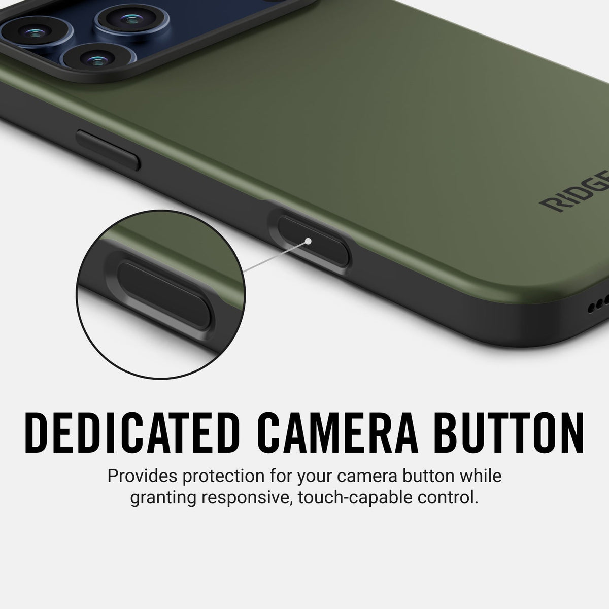 Everyday Phone Case - iPhone 17 Pro Max - Matte Olive - Image 11