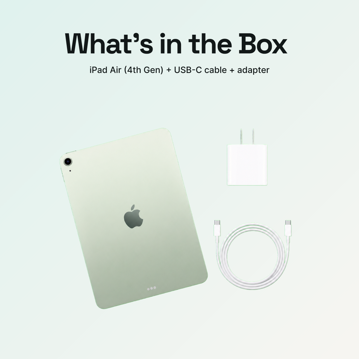 iPad Air 10.9" (4th Gen, 2020) 256GB - Green (Wi-Fi) - Image 4