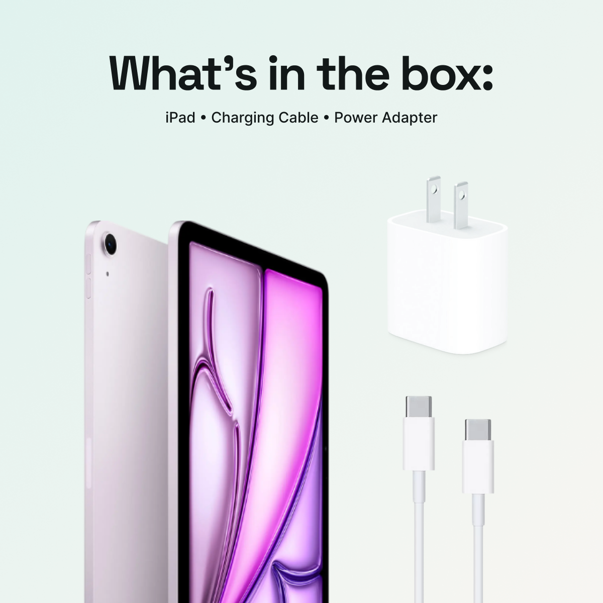 iPad Air 13" (M3, 2025) 128GB - Purple (Wi-Fi) - Image 4