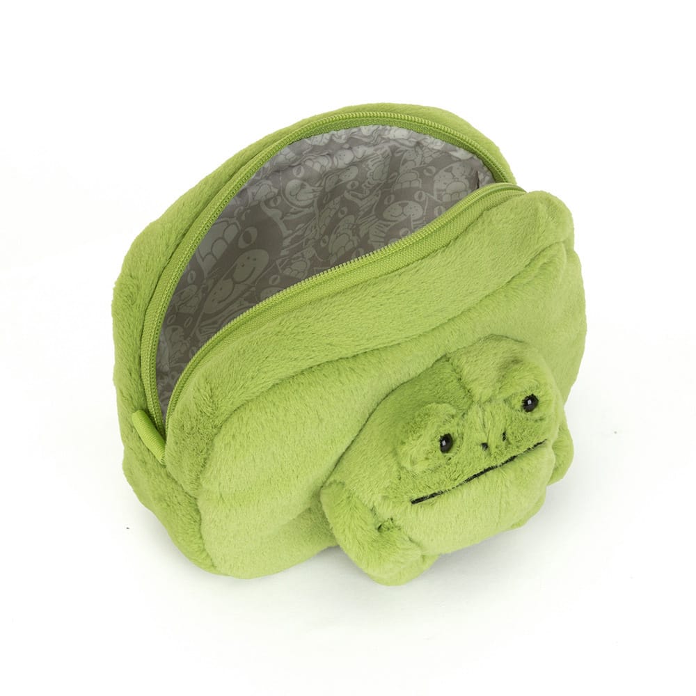 Jellycat Ricky Rain Frog Pouch - Image 6