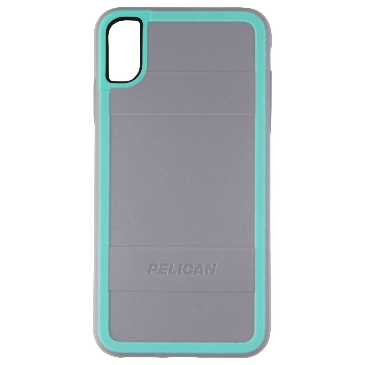 Pelican Protector Series Dual Layer Case for Apple iPhone Xs Max - Grey / Aqua - New - Image 2