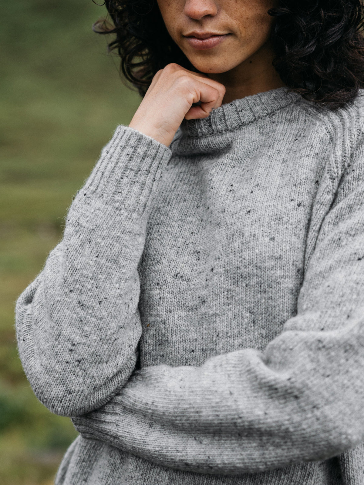 Women's Farne Crew Neck Knit Jumper - Image 5