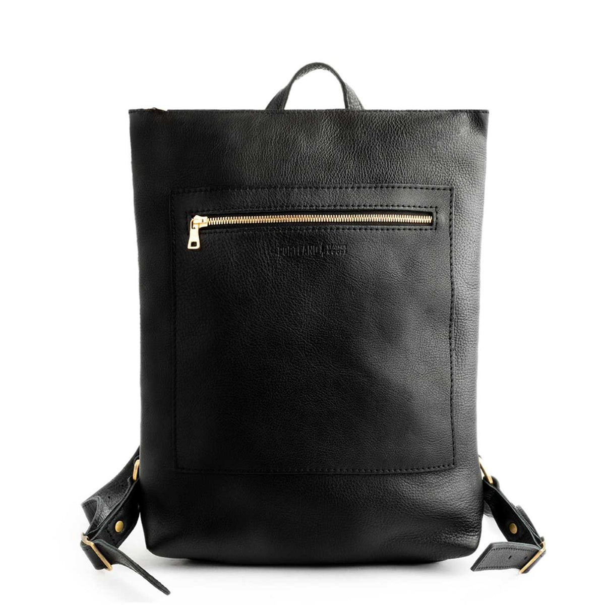 Laptop Backpack - Pebbled--black