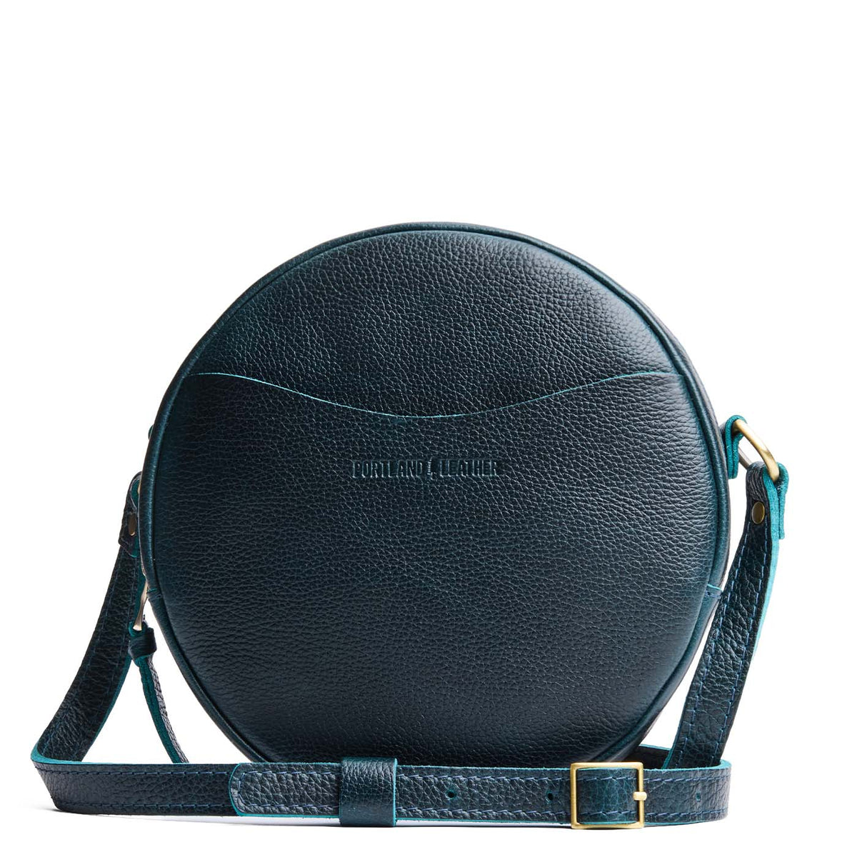 'Almost Perfect' Circle Crossbody - Boreal / Large