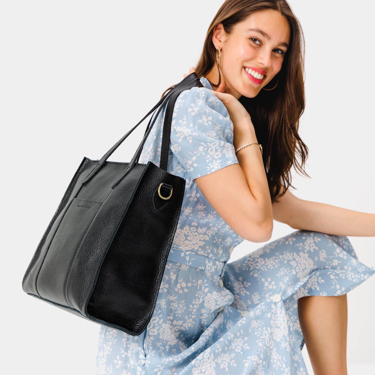 'Almost Perfect' Large Lola Zipper Crossbody Tote - Image 87