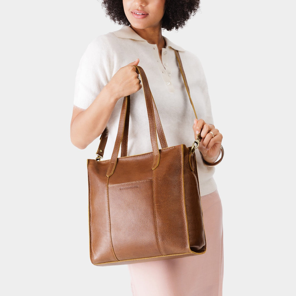 'Almost Perfect' Large Lola Zipper Crossbody Tote - Image 97