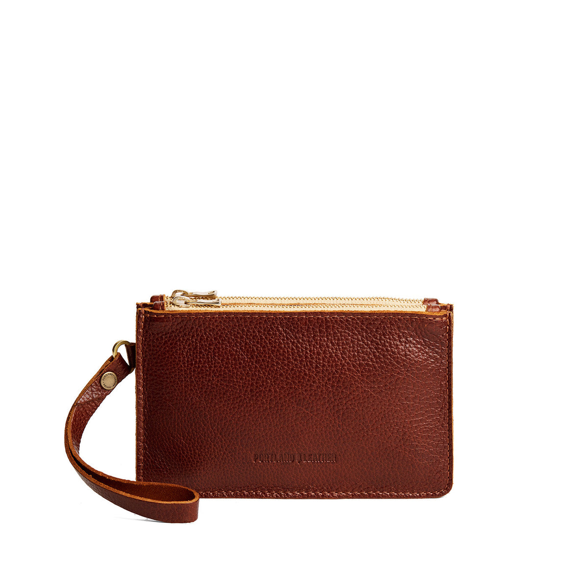 Zip-Zap Duo Wristlet - Nutmeg