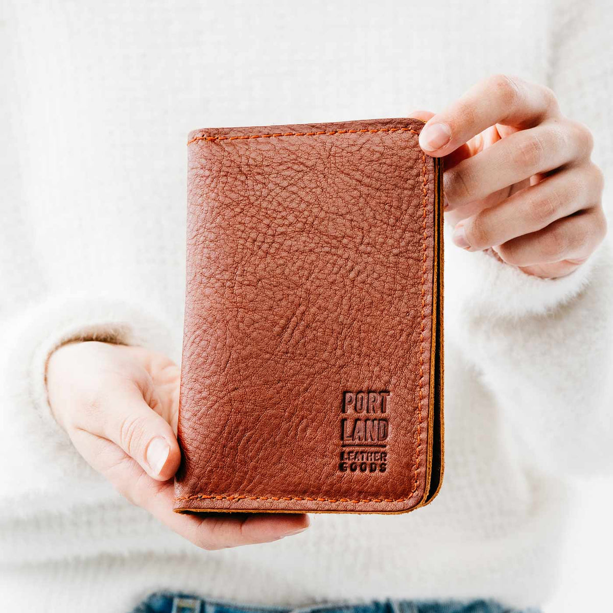 Leather Modern Passport Holder - Image 94