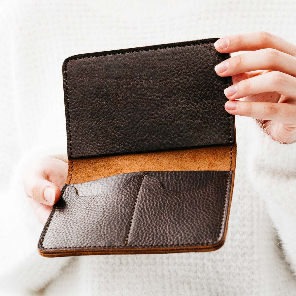 Leather Modern Passport Holder - Image 93