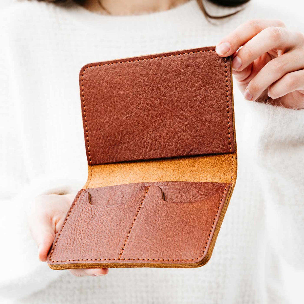 Leather Modern Passport Holder - Image 91