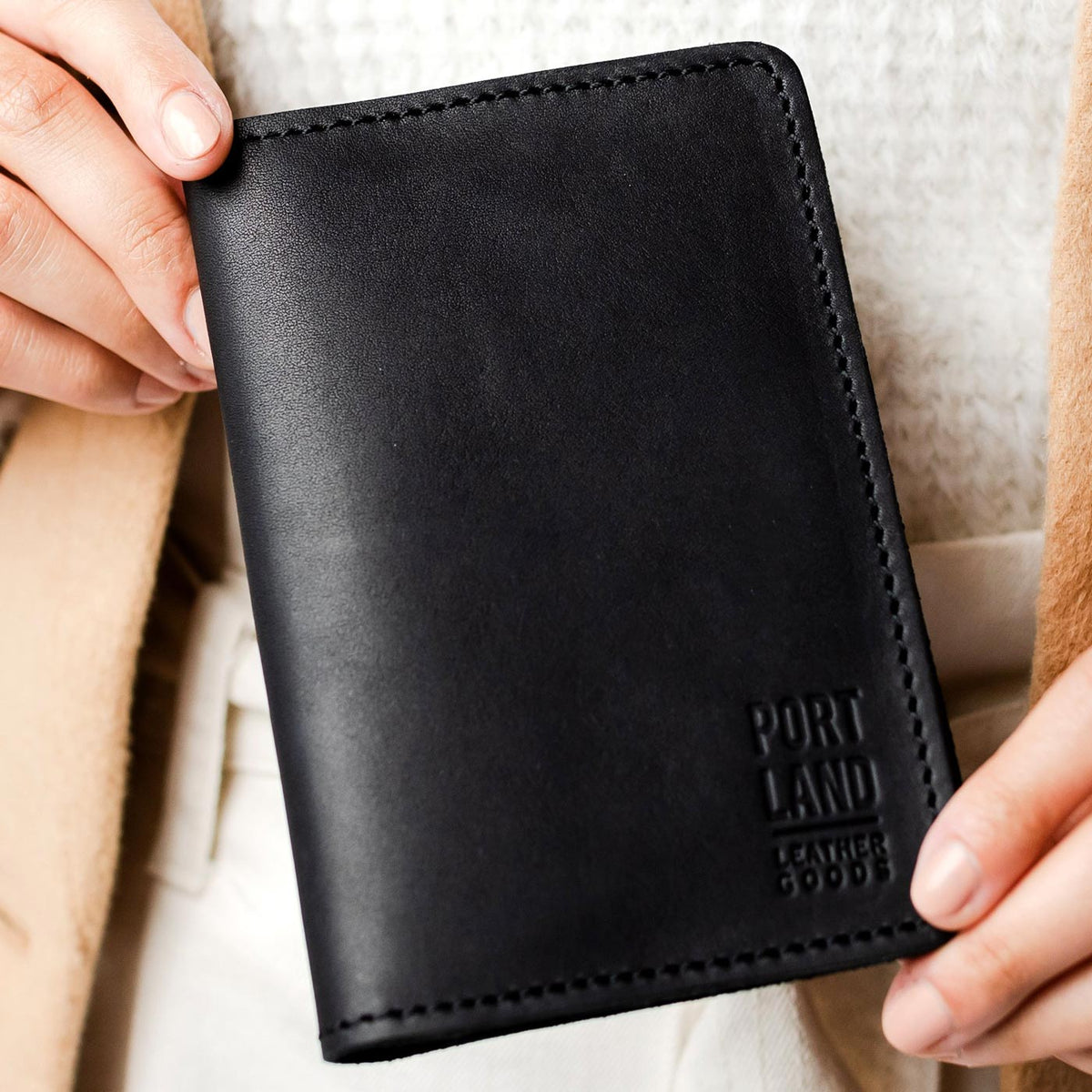 Leather Modern Passport Holder - Image 99