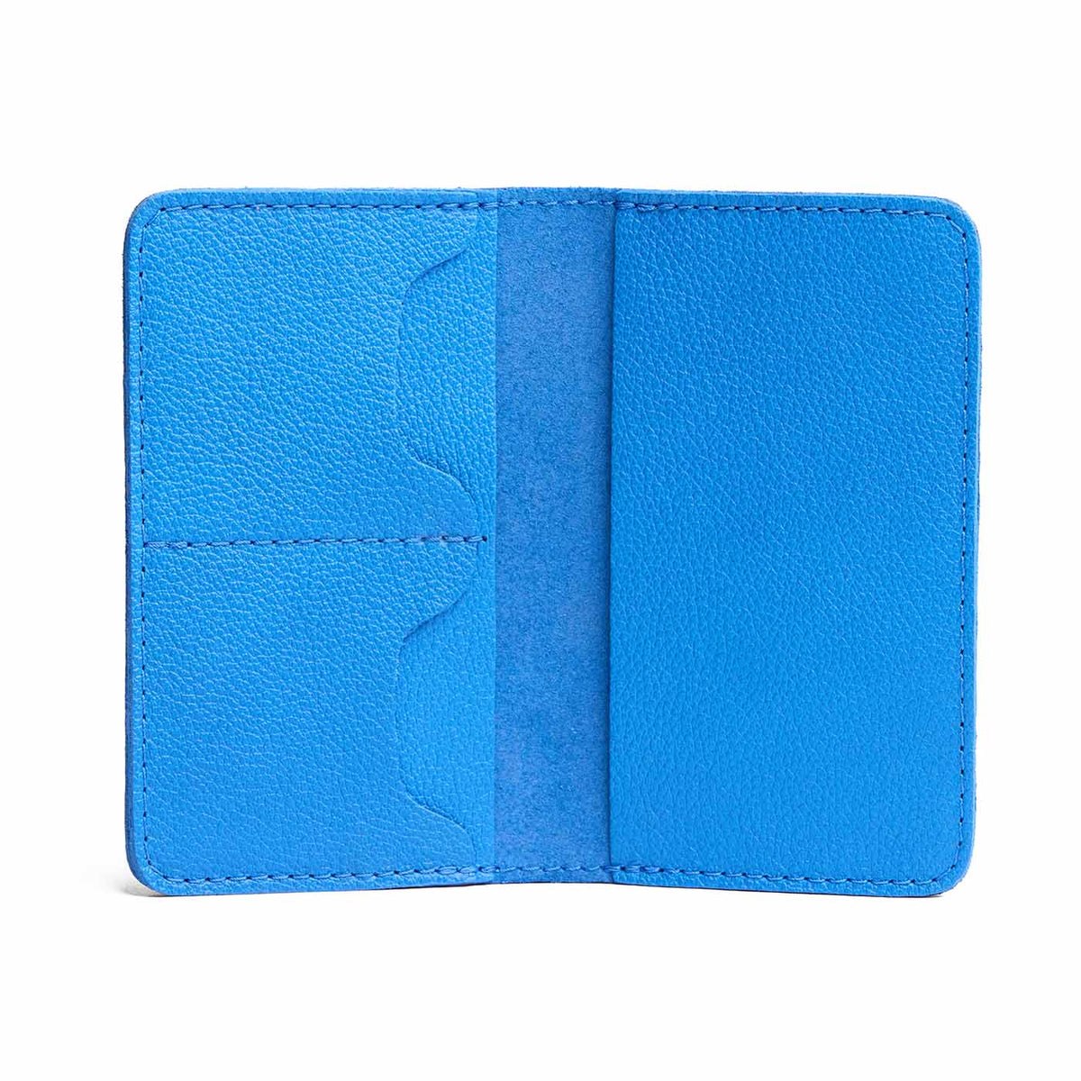 Leather Modern Passport Holder - Skydive