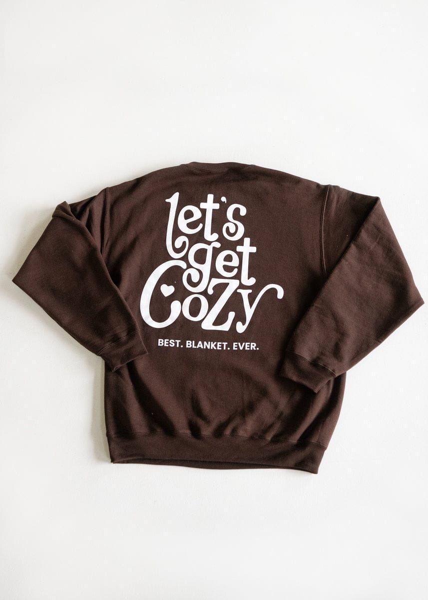 Minky Couture Sweatshirt - Chocolate Brown - Image 3
