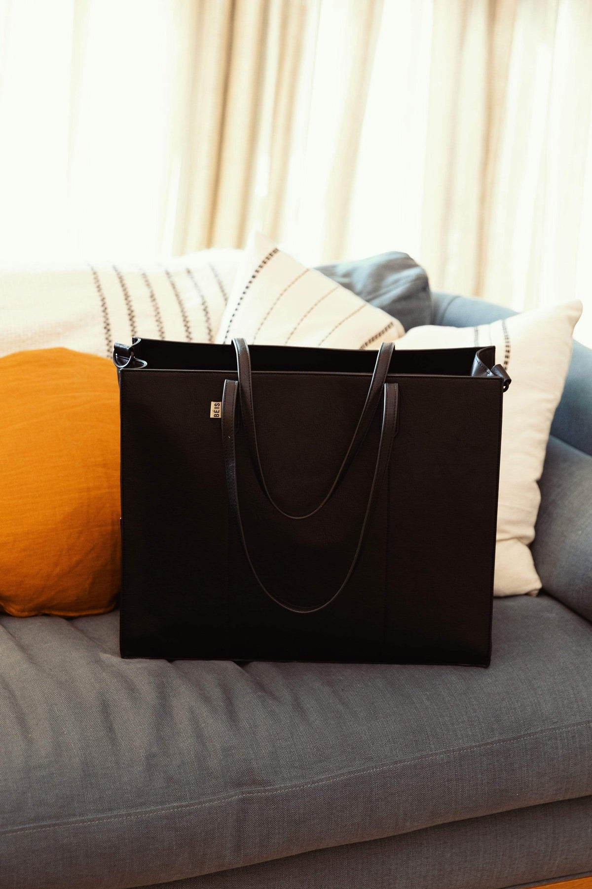 Resale The Large Work Tote in Black - Image 5