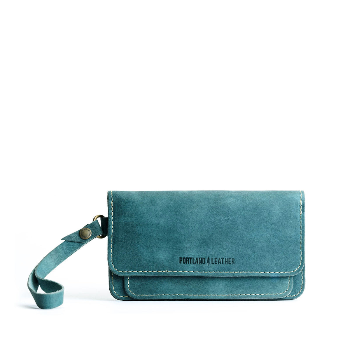 Lily Wristlet - Aqua