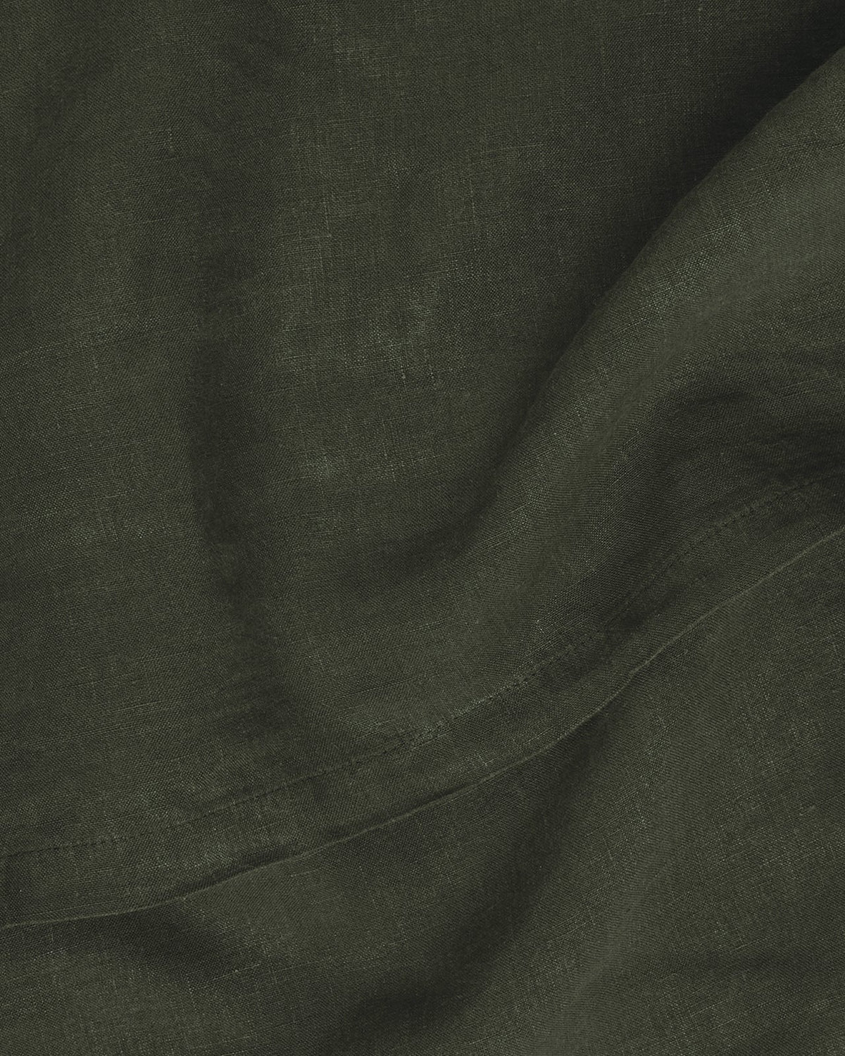 Linen Euro Sham (Evergreen) - Image 3