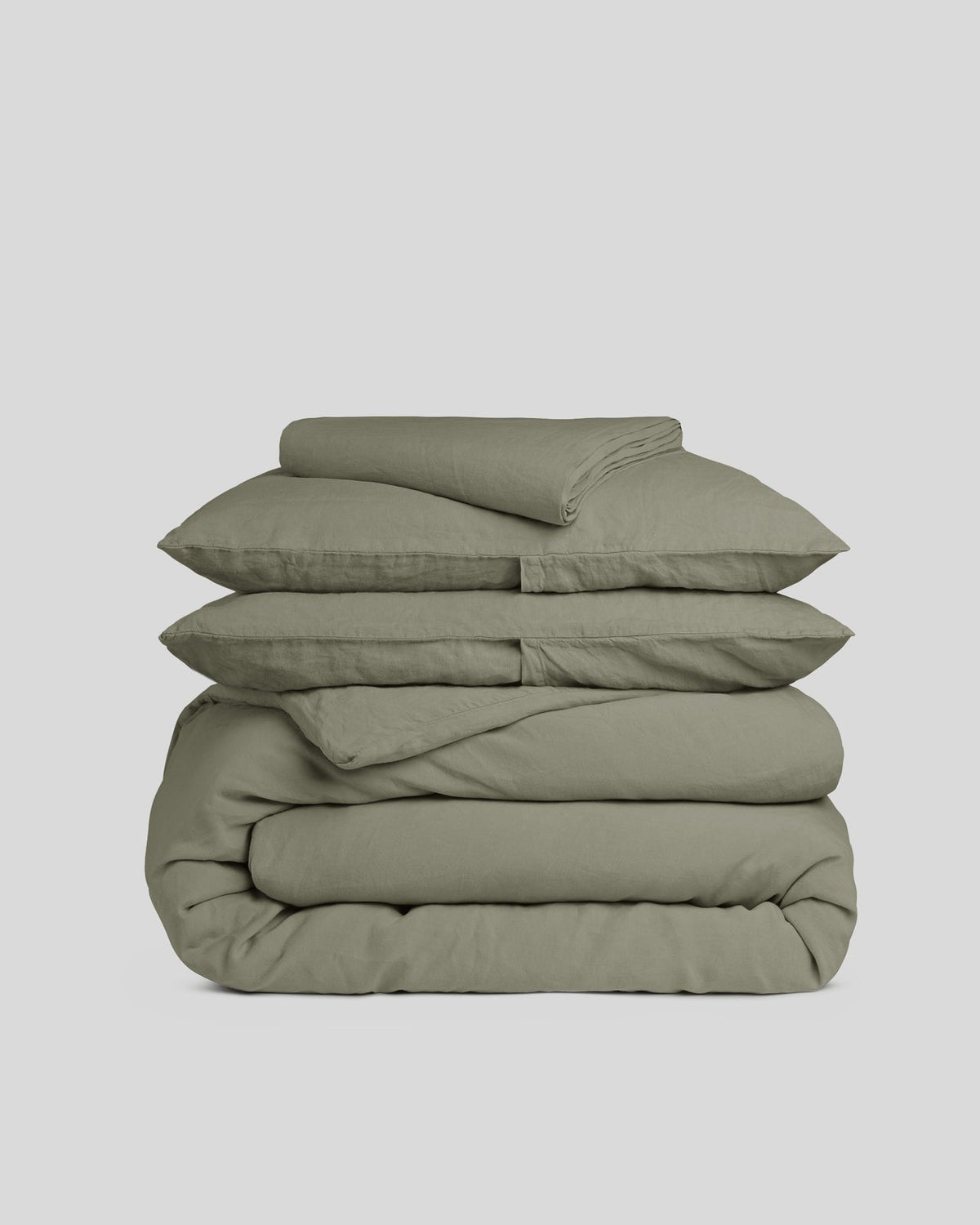 Linen Venice Set - Moss F/Q