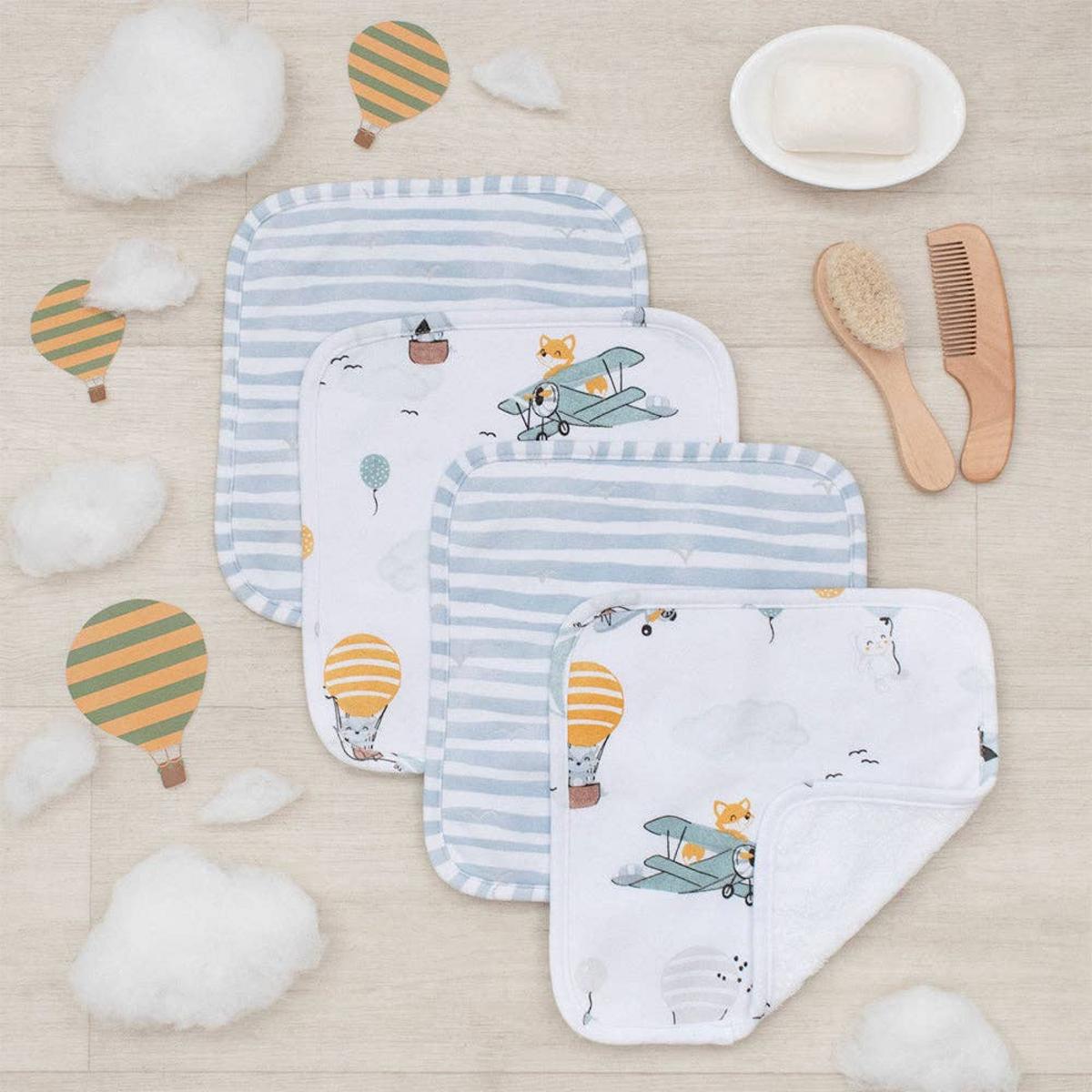 Living Textiles 5pc Bath Gift Set - Up And Up Away - Image 7